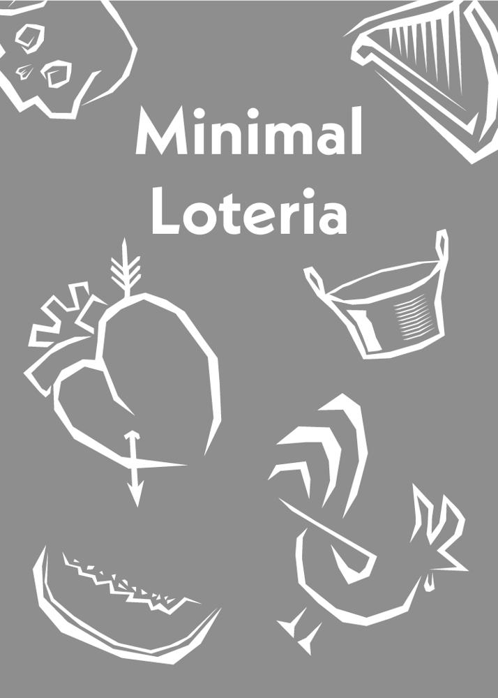 Minimal Lotería logo