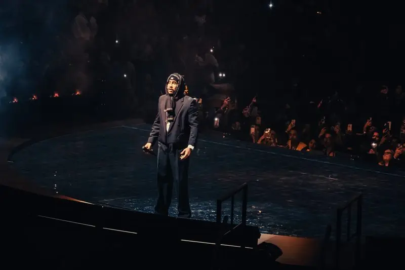 Bad Bunny on the Most Wanted Tour in Seattle