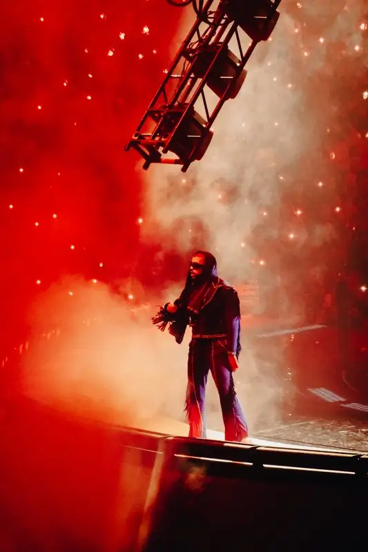 Bad Bunny on the Most Wanted Tour in Seattle