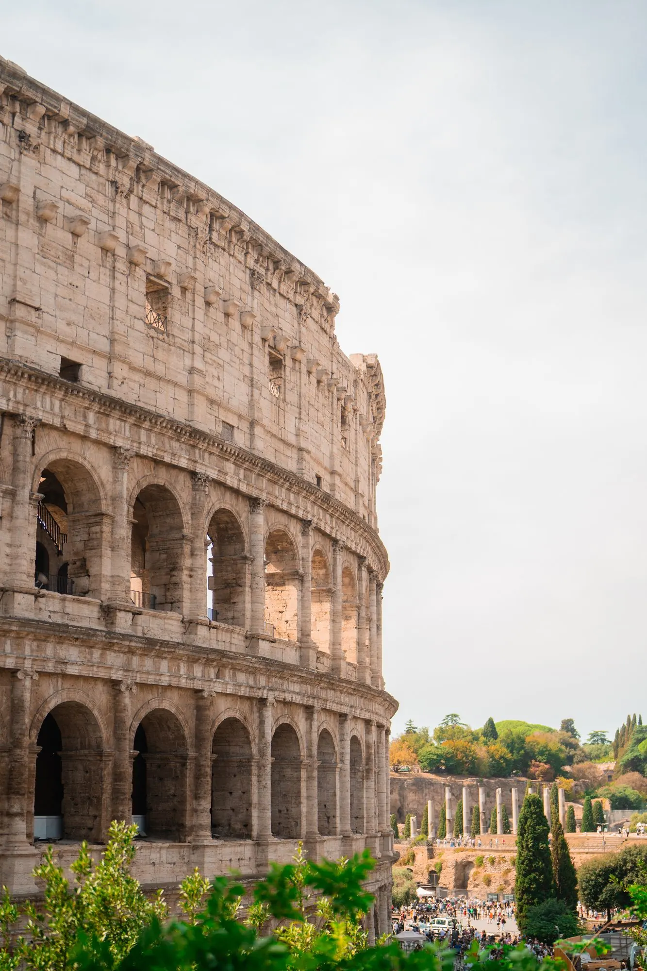 The Colosseum in Rome, Italy