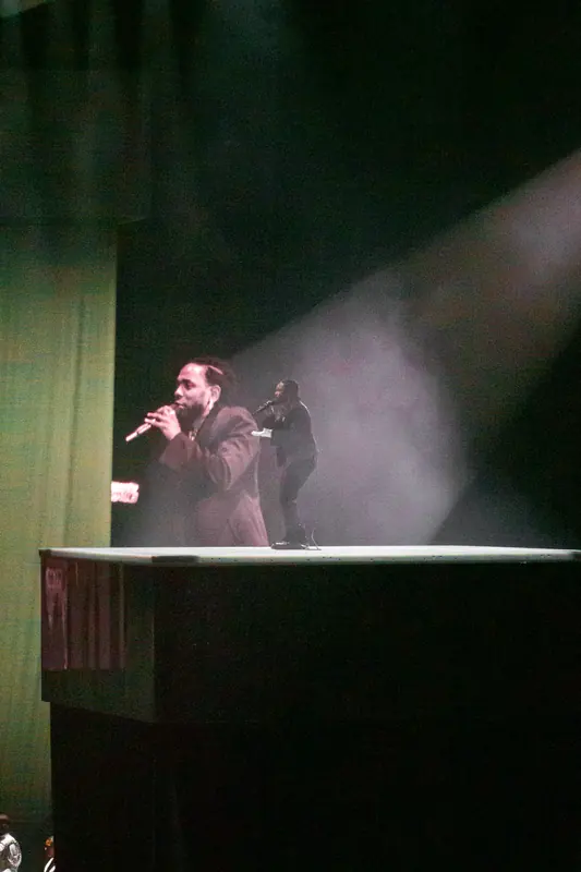 Kendrick Lamar on the Big Steppers Tour in Seattle