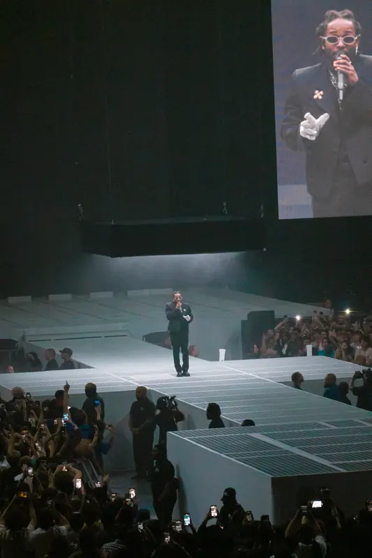 Kendrick Lamar on the Big Steppers Tour in Seattle