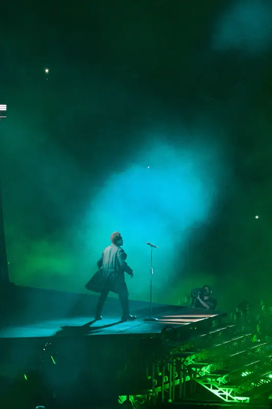The Weeknd on the After Hours til Dawn Tour in Seattle