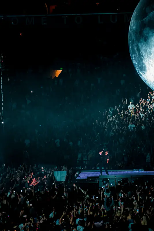 The Weeknd on the After Hours til Dawn Tour in Seattle